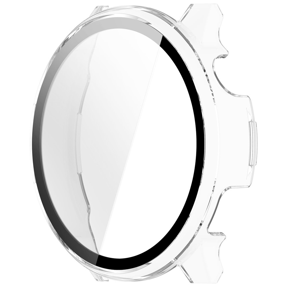 Overall plastové nasazovací pouzdro s ochranným sklem na Garmin Venu 4 41mm - průhledné