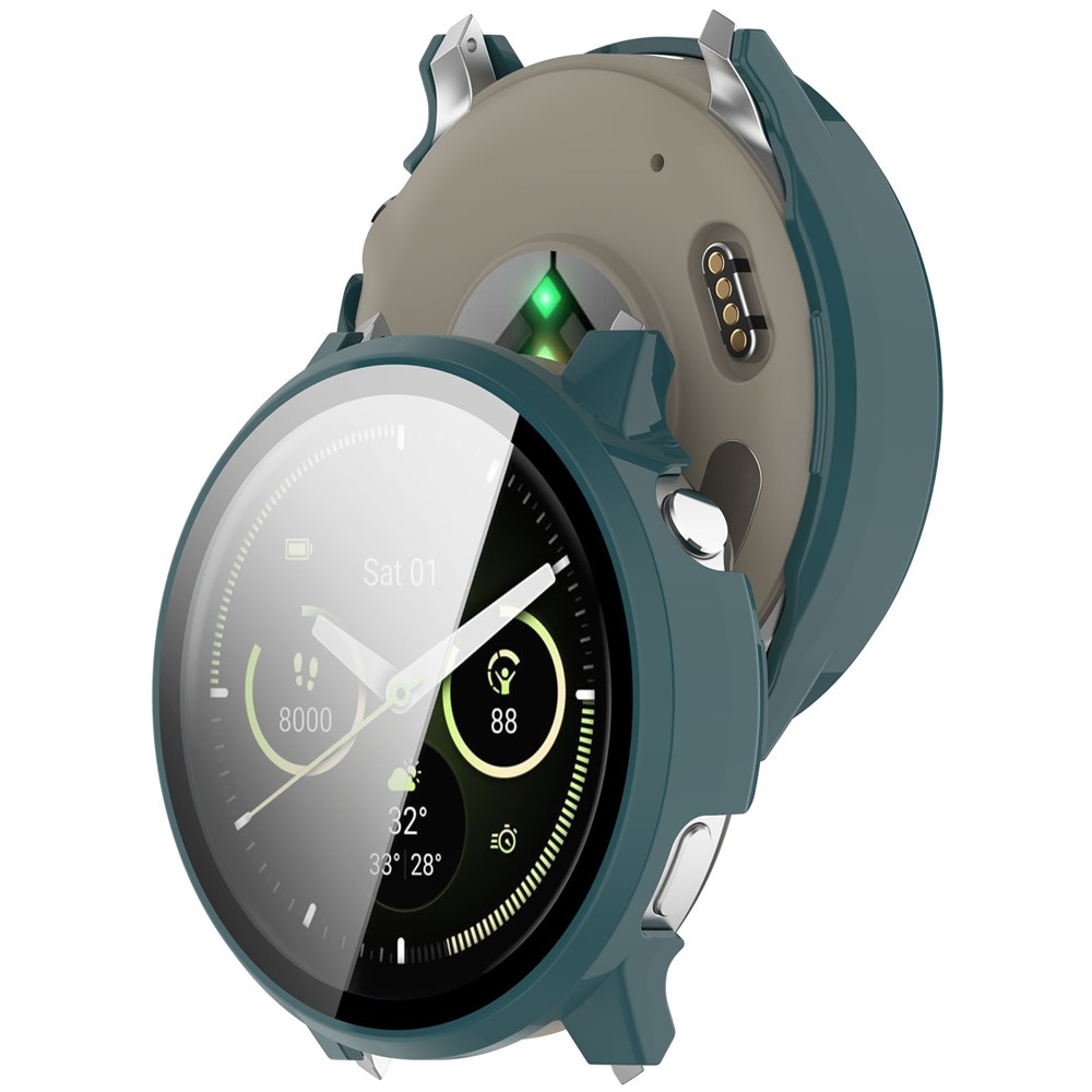 Overall plastové nasazovací pouzdro s ochranným sklem na Garmin Venu 4 41mm - zelené