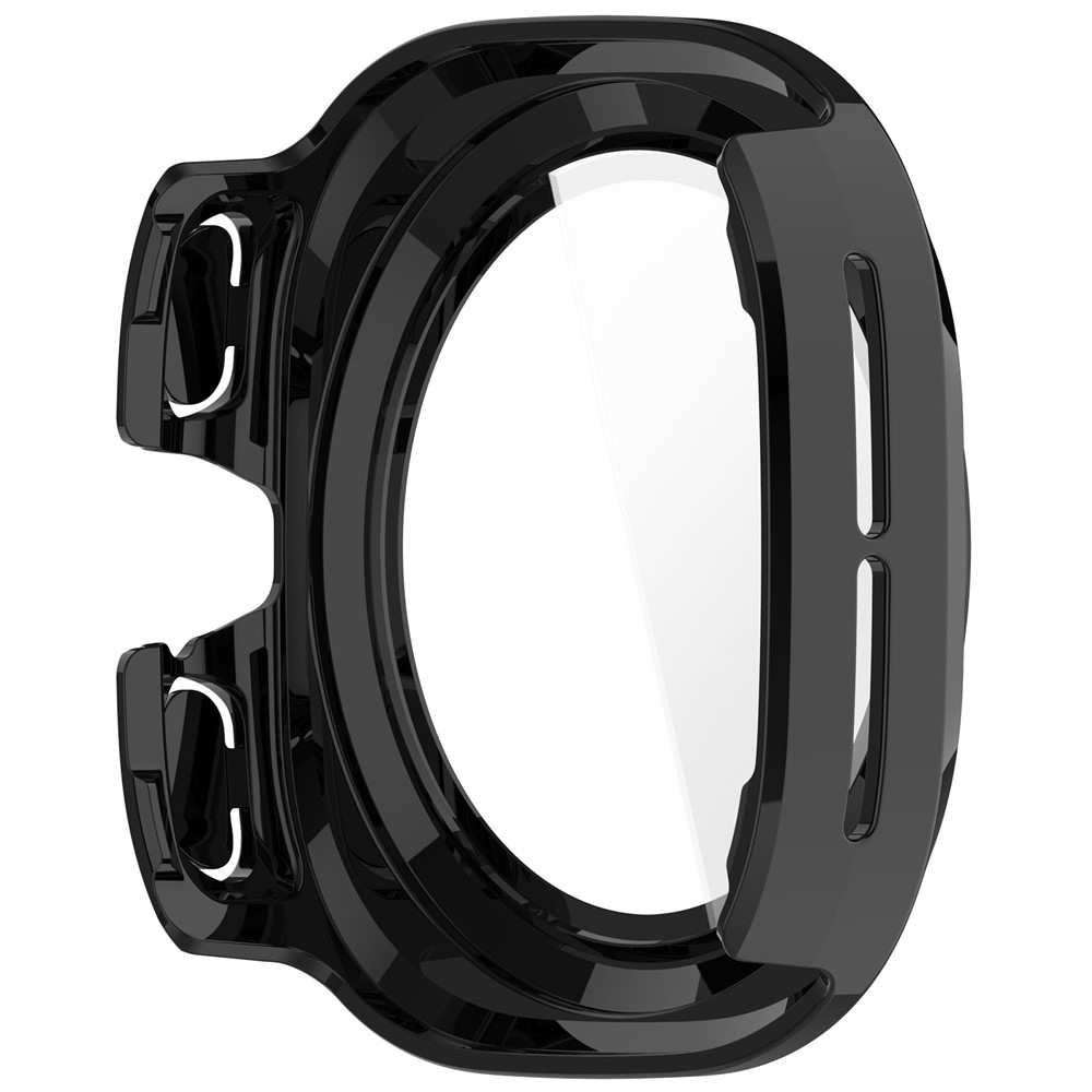Overall plastové nasazovací pouzdro s ochranným sklem na Samsung Galaxy Watch Ultra2 47mm/Watch Ultra (2025) 47mm - černé
