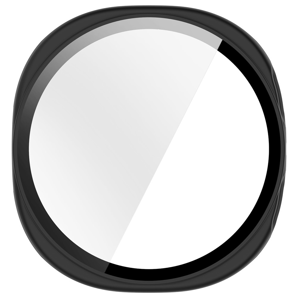 Overall plastové nasazovací pouzdro s ochranným sklem na Samsung Galaxy Watch9 44mm - matné černé