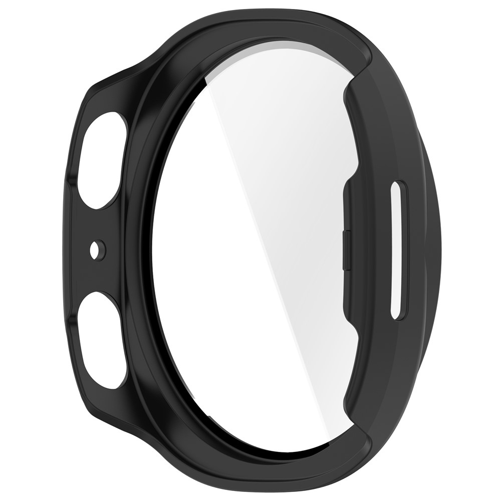 Overall plastové nasazovací pouzdro s ochranným sklem na Samsung Galaxy Watch9 44mm - matné černé