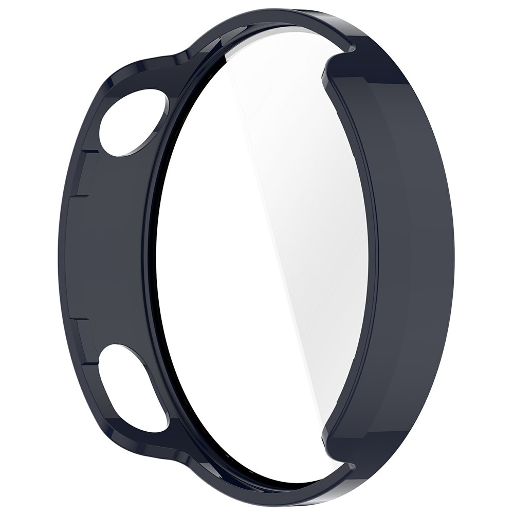 Overall plastové nasazovací pouzdro s ochranným sklem na Xiaomi Watch S4 41mm - modré