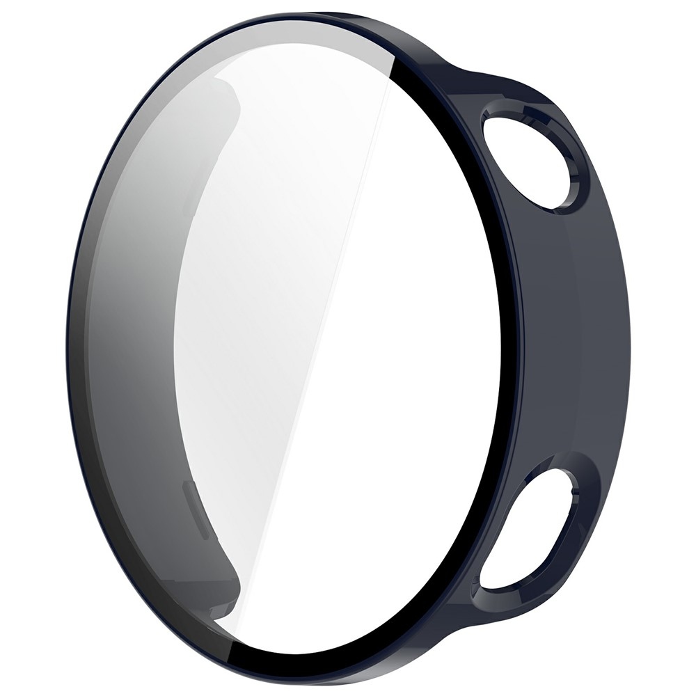 Overall plastové nasazovací pouzdro s ochranným sklem na Xiaomi Watch S4 41mm - modré