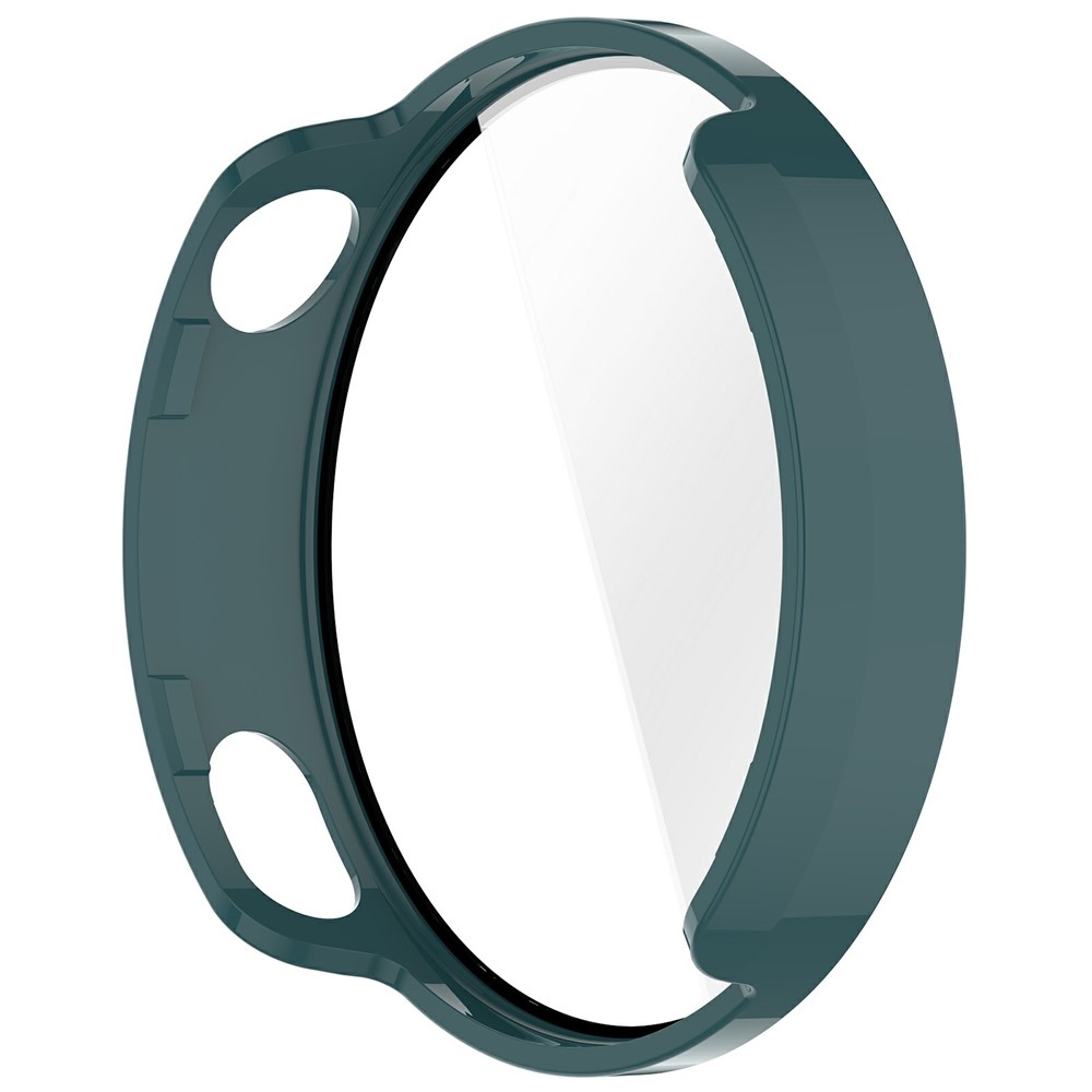 Overall plastové nasazovací pouzdro s ochranným sklem na Xiaomi Watch S4 41mm - zelené