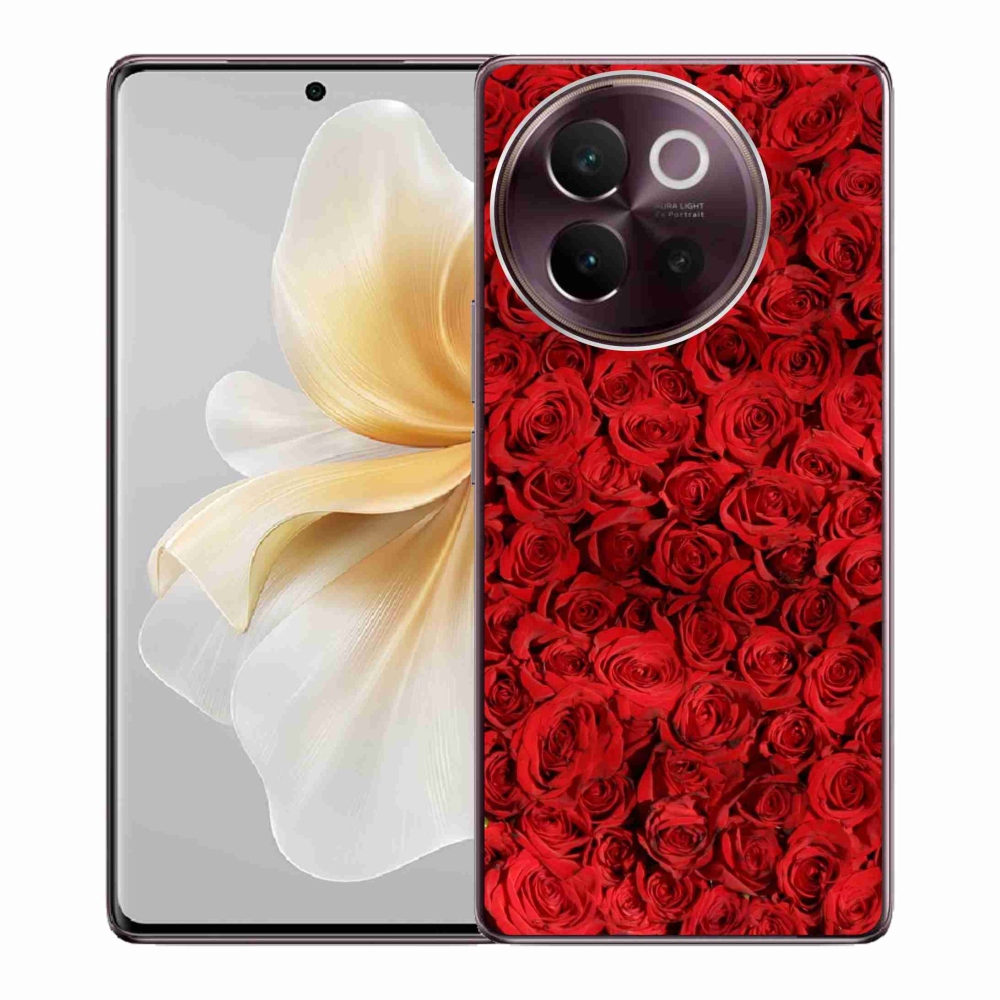 Gelový kryt mmCase na Vivo V40 Lite 5G - růže