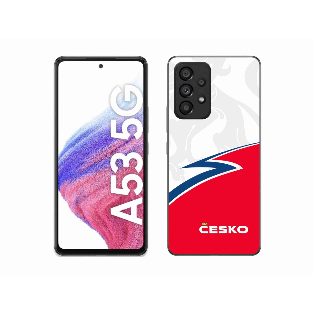 Gelový kryt mmCase na Samsung Galaxy A53 5G - Česko 1