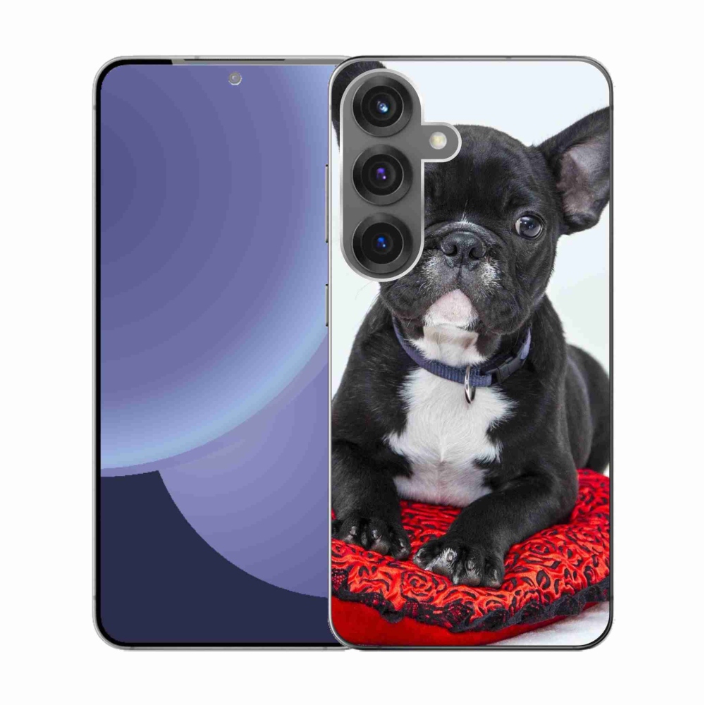 Gelový kryt mmCase na Samsung Galaxy S25 - buldok