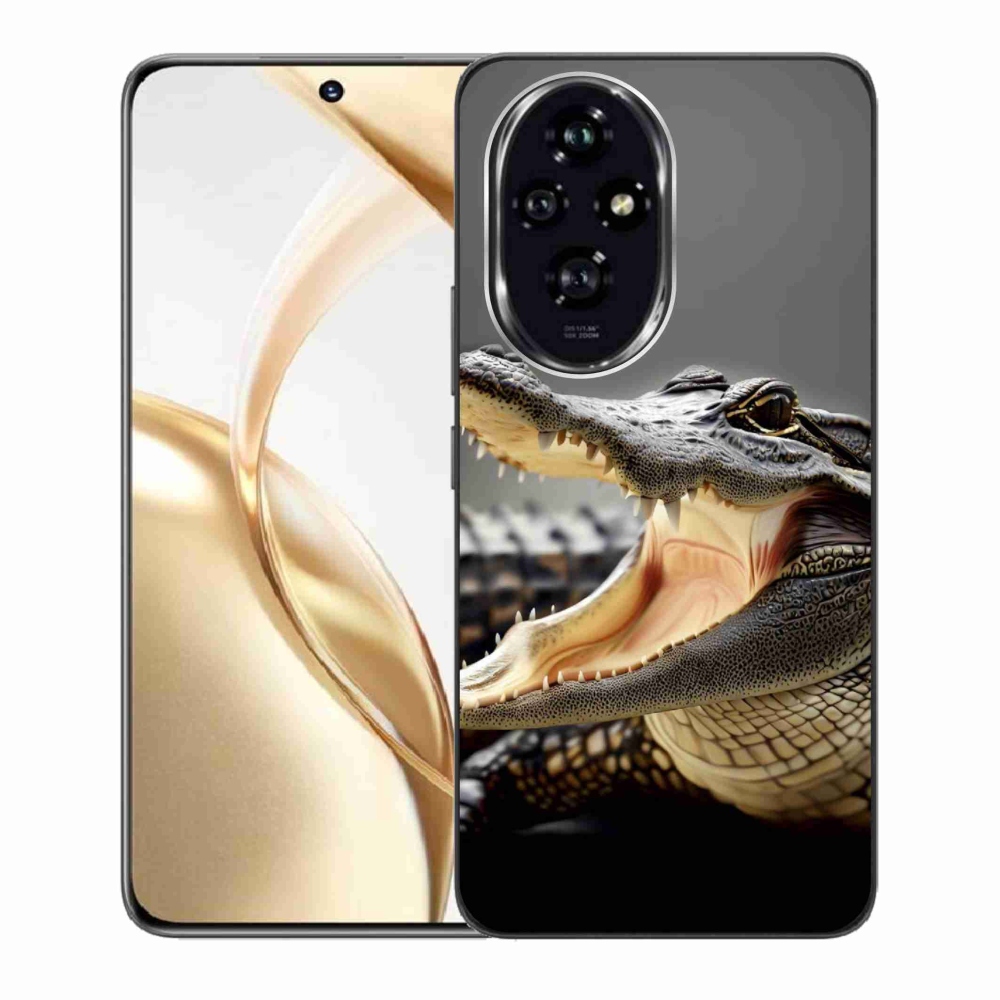 Gelový kryt mmCase na Honor 200 5G - krokodýl