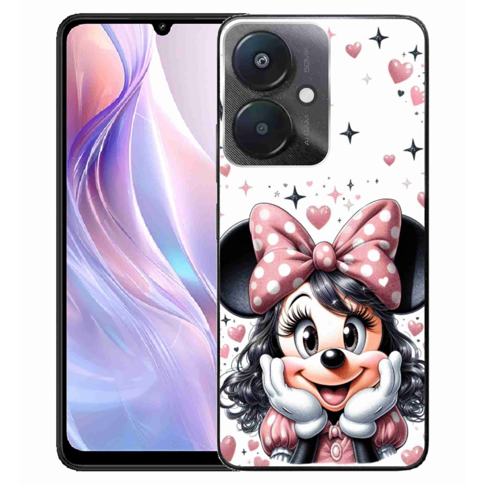 Gelový kryt mmCase na Xiaomi Redmi 13C 5G  - minnie