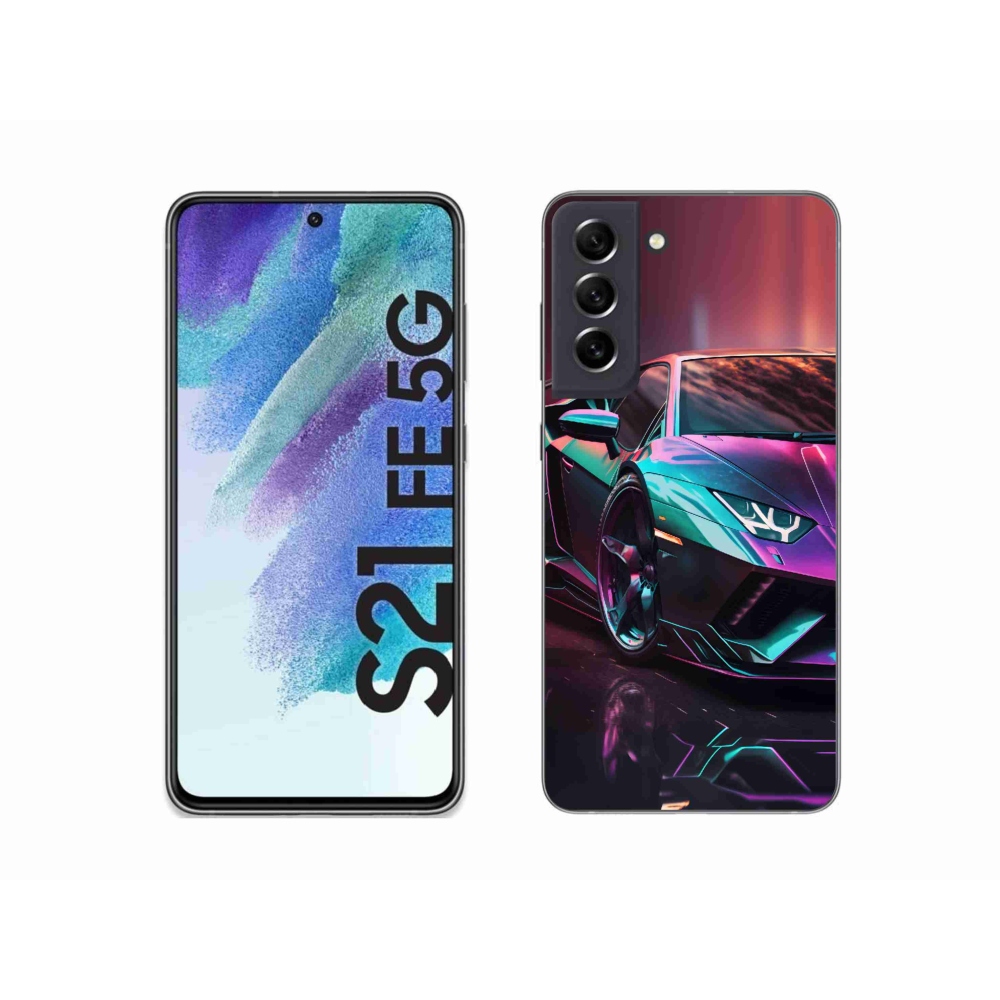 Gelový kryt mmCase na Samsung Galaxy S21 FE 5G - auto 8
