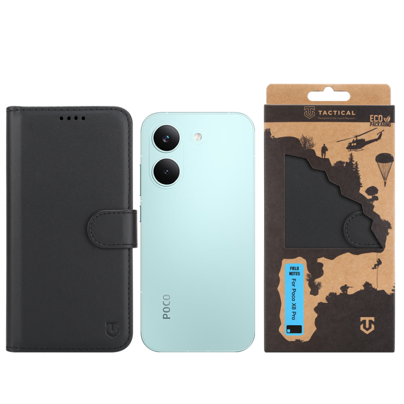Tactical Field Notes pro Poco X8 Pro Black