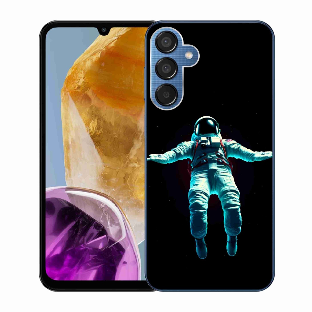 Gelový kryt mmCase na Samsung Galaxy M15 5G - kosmonaut