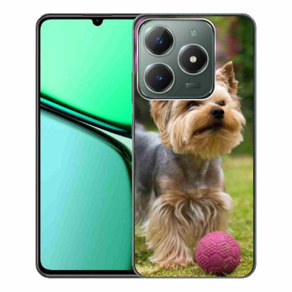 Gelový obal mmCase na Realme C61 - jorkšír 4