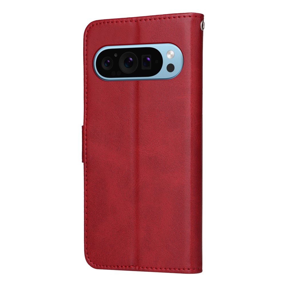 Clots knížkové pouzdro na Google Pixel 10 Pro/Pixel 10/9 Pro/9 - červené
