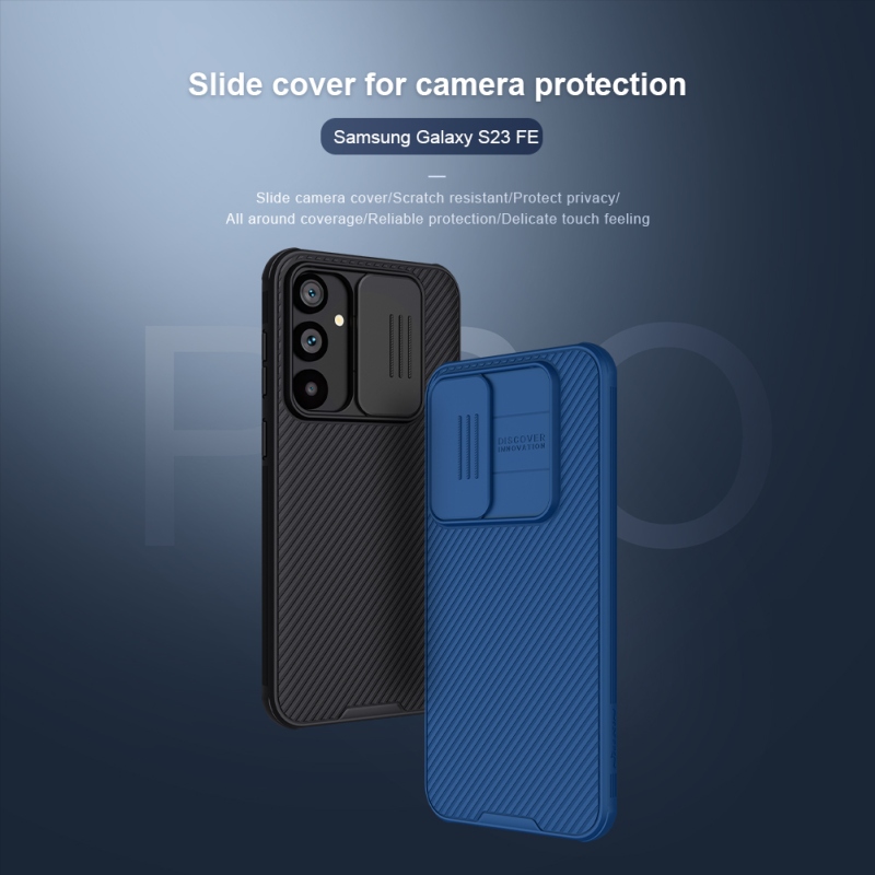 Nillkin CamShield PRO Zadní Kryt pro Samsung Galaxy S23 FE Black