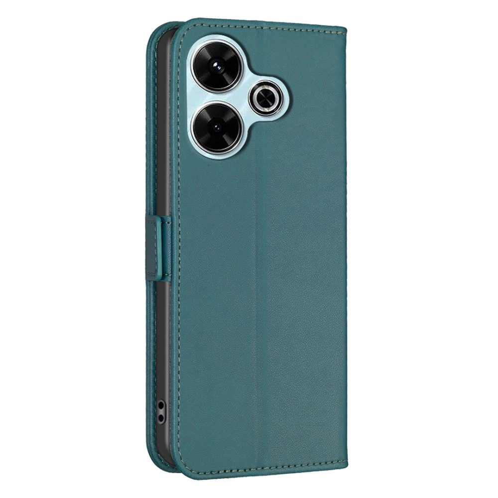 BNF knížkové pouzdro na Xiaomi Redmi 13 4G/Poco M6 4G - zelené