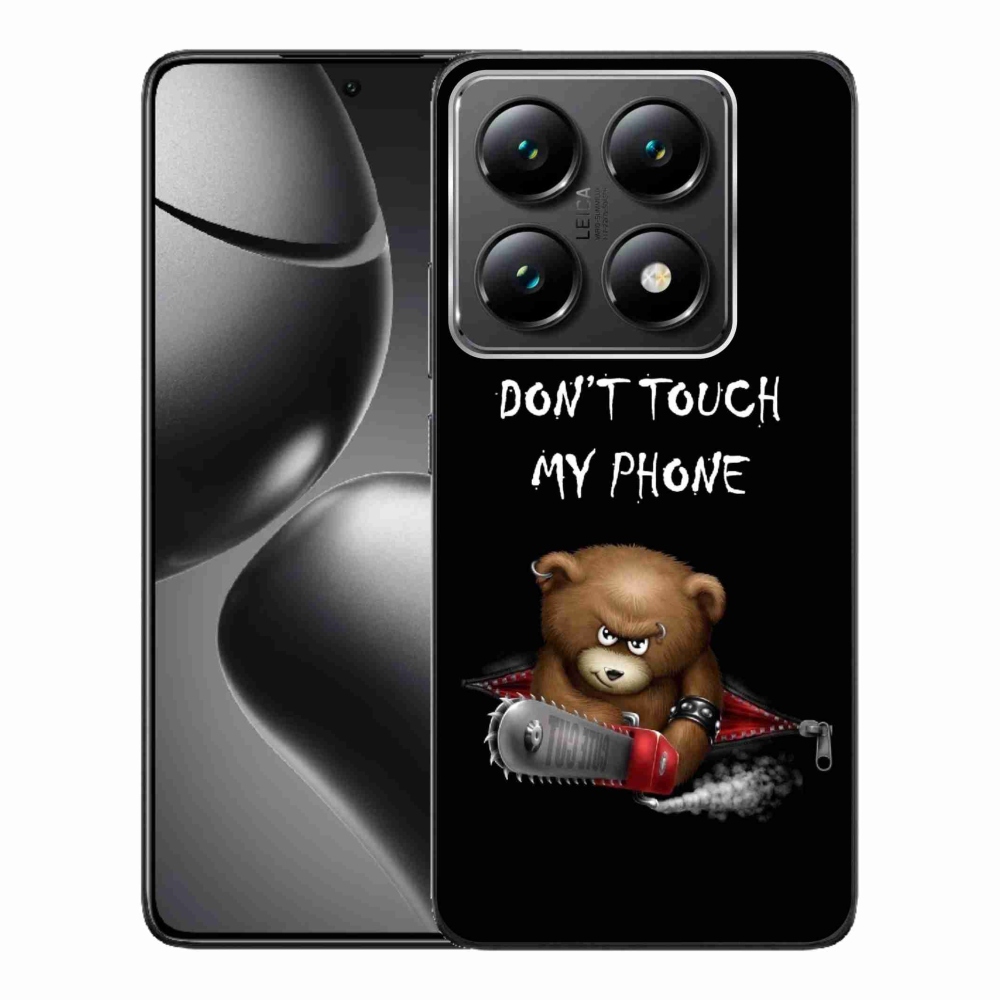 Gelový kryt mmCase na Xiaomi 14T Pro - nesahej na telefon
