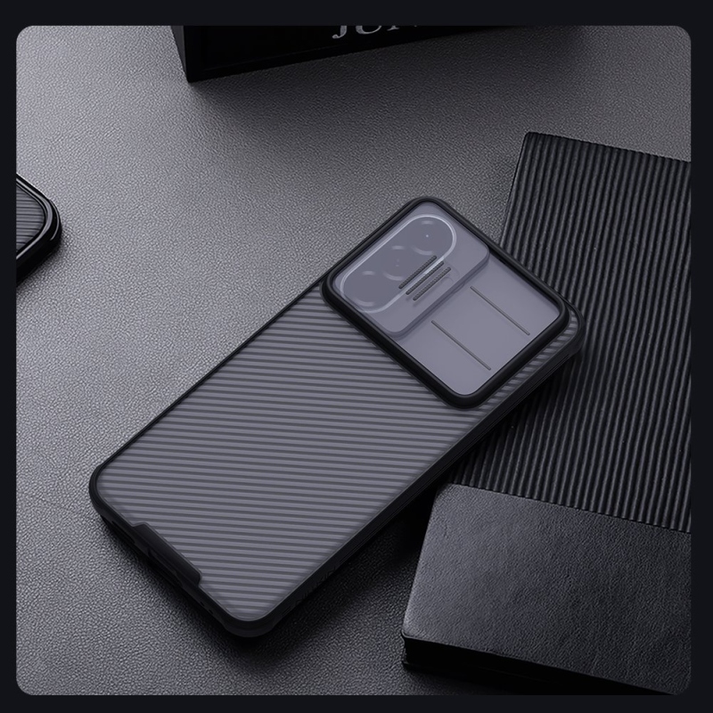 Nillkin CamShield PRO Zadní Kryt pro Samsung Galaxy A57 Transparent Black