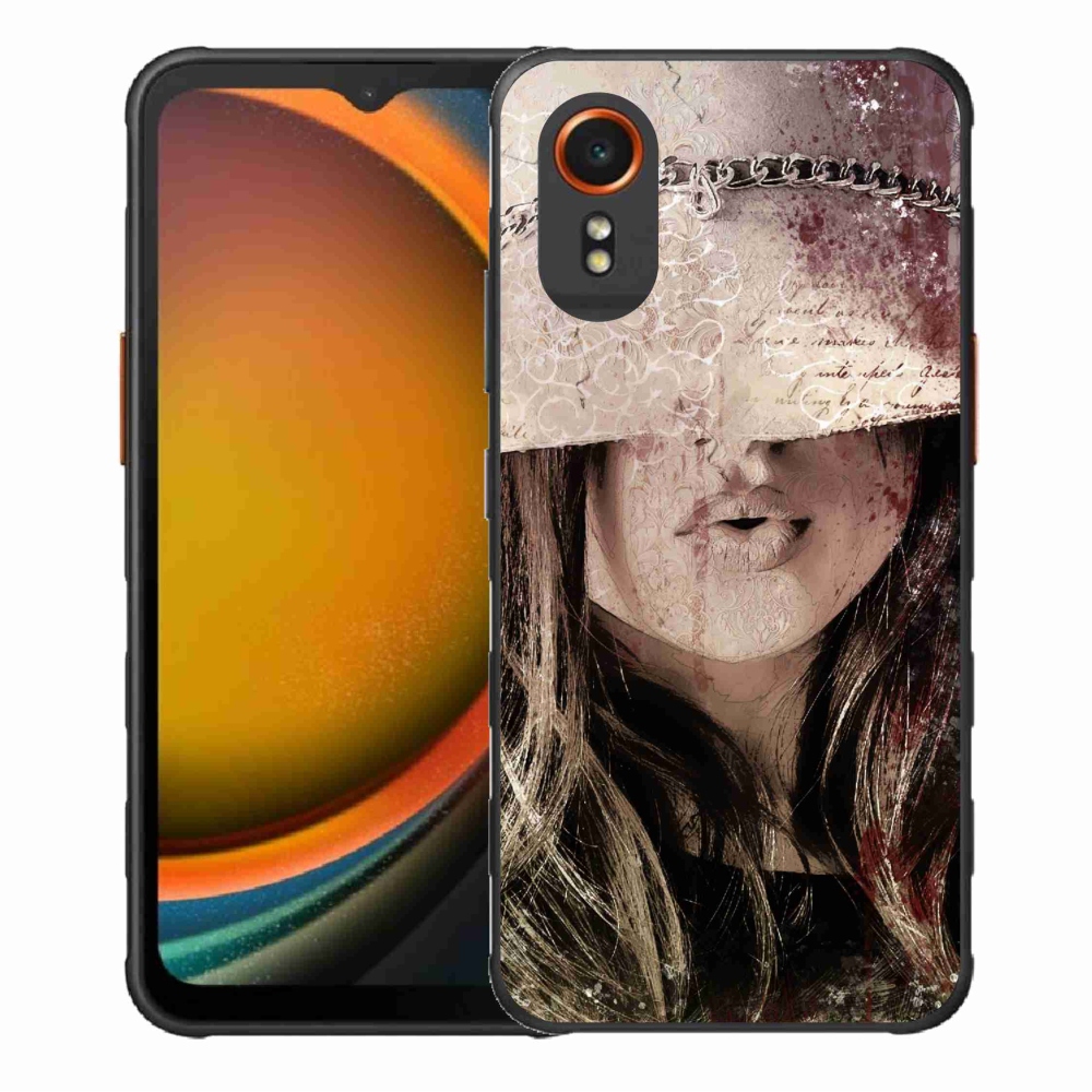 Gelový kryt mmCase na Samsung Galaxy Xcover 7 - dívka