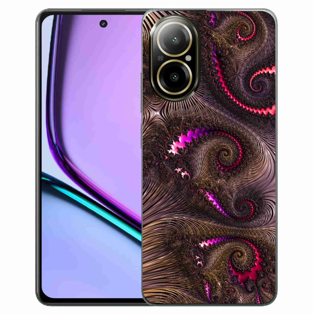 Gelový kryt mmCase na Realme C67 - abstraktní motiv 24