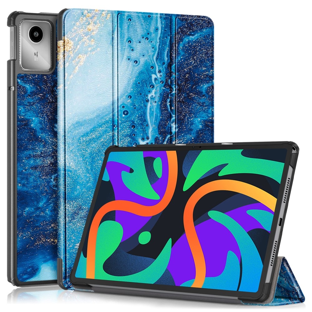 Patte chytré zavírací pouzdro na Lenovo Tab M11/Tab K11 - vlny