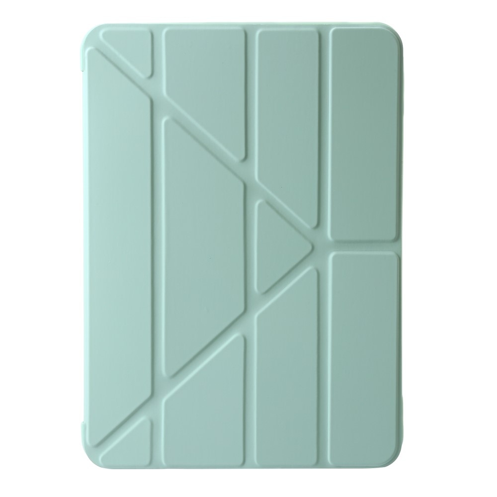 Origamis chytré polohovací pouzdro na tablet iPad Air 13 (2024)/(2025) - světlezelené