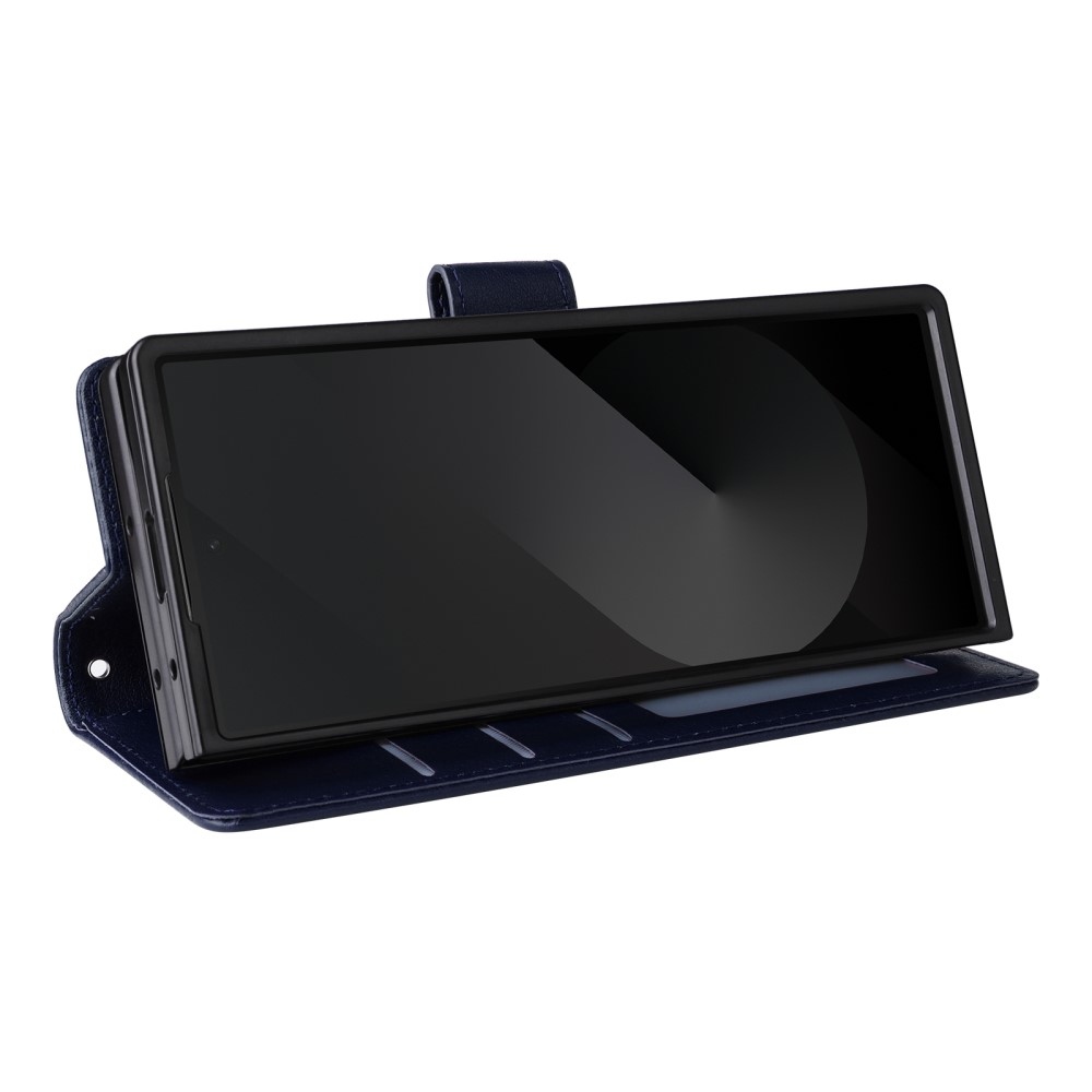 Wallet knížkové pouzdro na Samsung Galaxy Z Fold6 5G - modré
