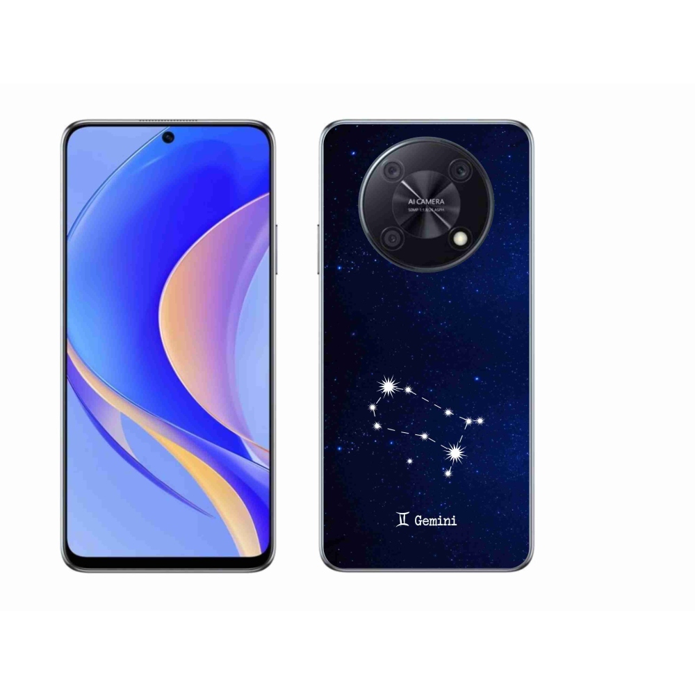 Gelový kryt mmCase na Huawei Nova Y90 - souhvězdí Blíženců