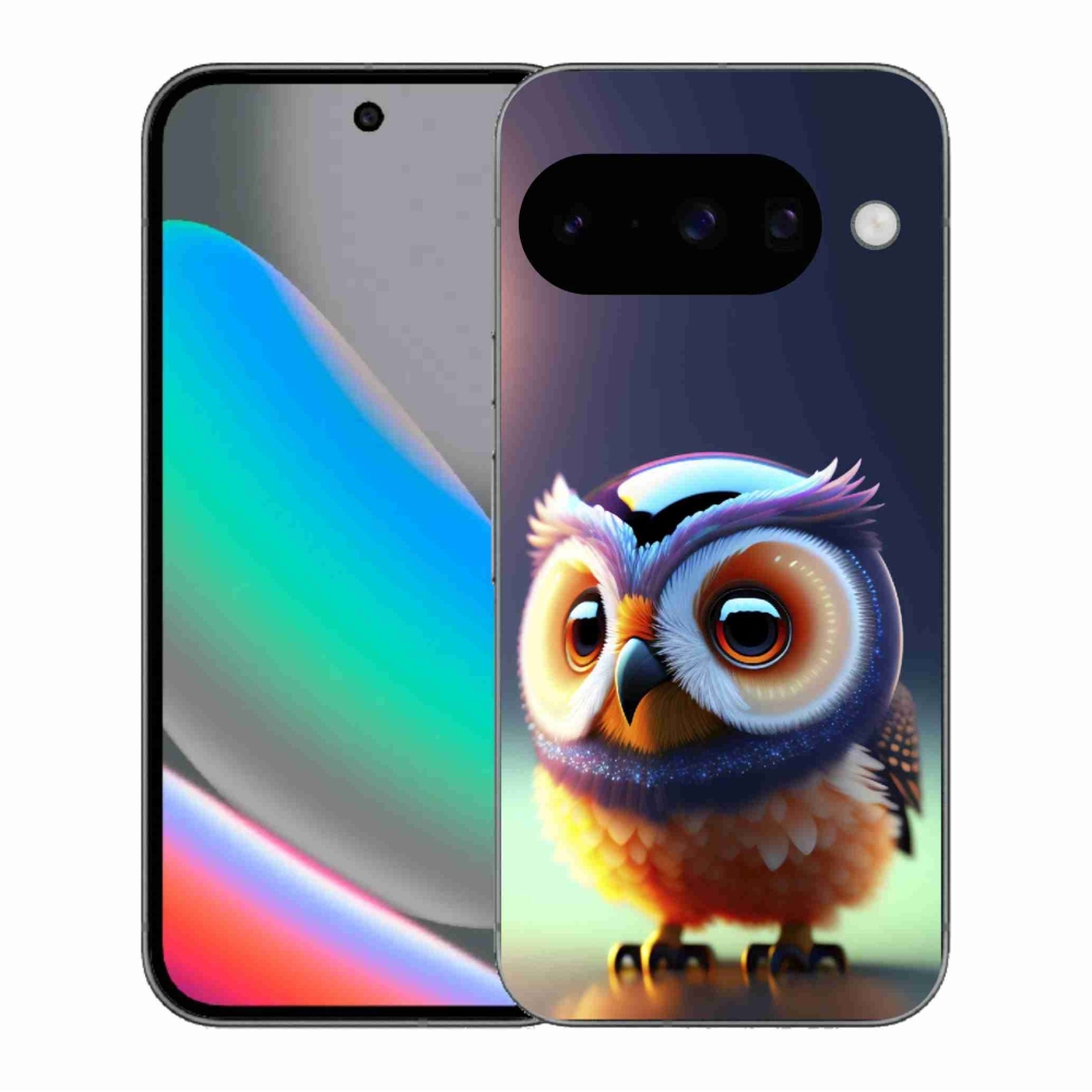 Gelový kryt mmCase na Google Pixel 10 - sovička