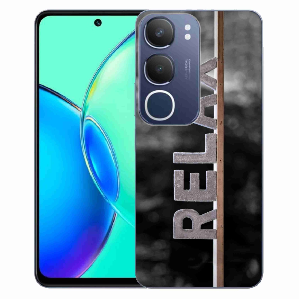 Gelový kryt mmCase na Vivo Y19s - relax 1
