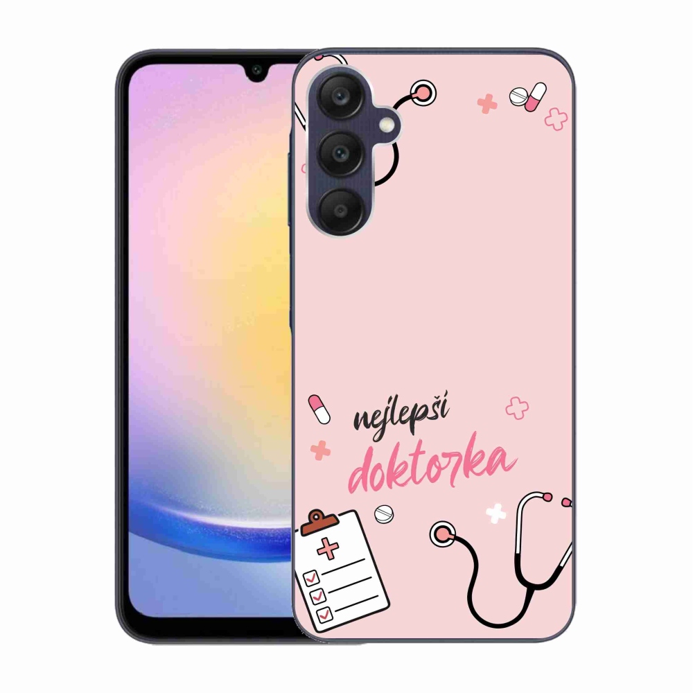 Gelový kryt mmCase na Samsung Galaxy A25 5G - nejlepší doktorka