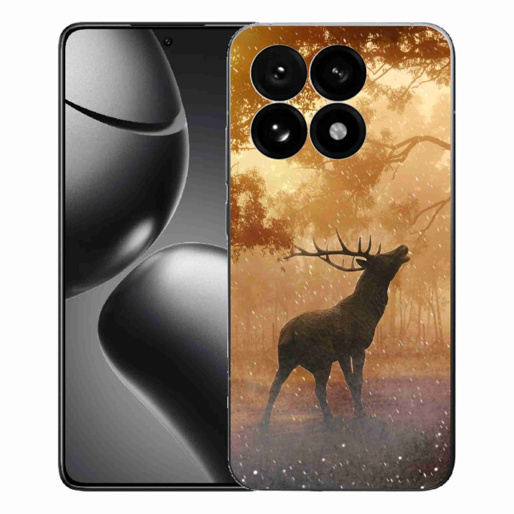 Gelový kryt mmCase na Xiaomi 15T - jelen v říji