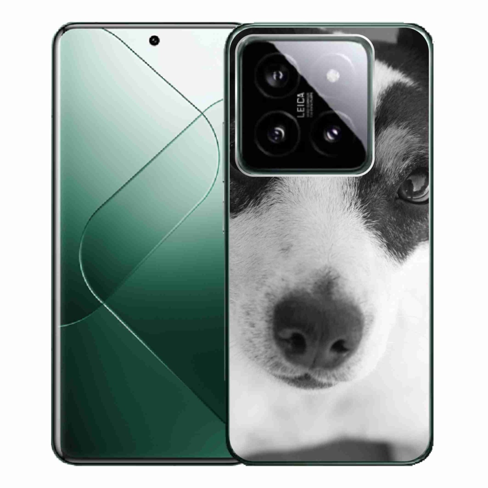 Gelový kryt mmCase na Xiaomi 14 Pro - pes