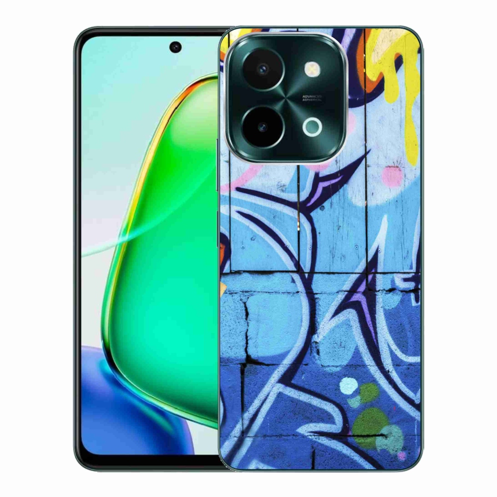 Gelový kryt mmCase na Vivo Y28 - graffiti