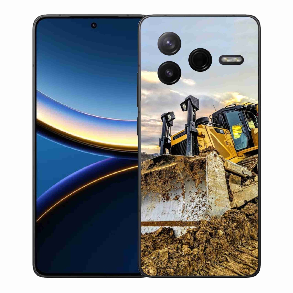 Gelový kryt mmCase na Xiaomi Poco F7 Pro - bagr