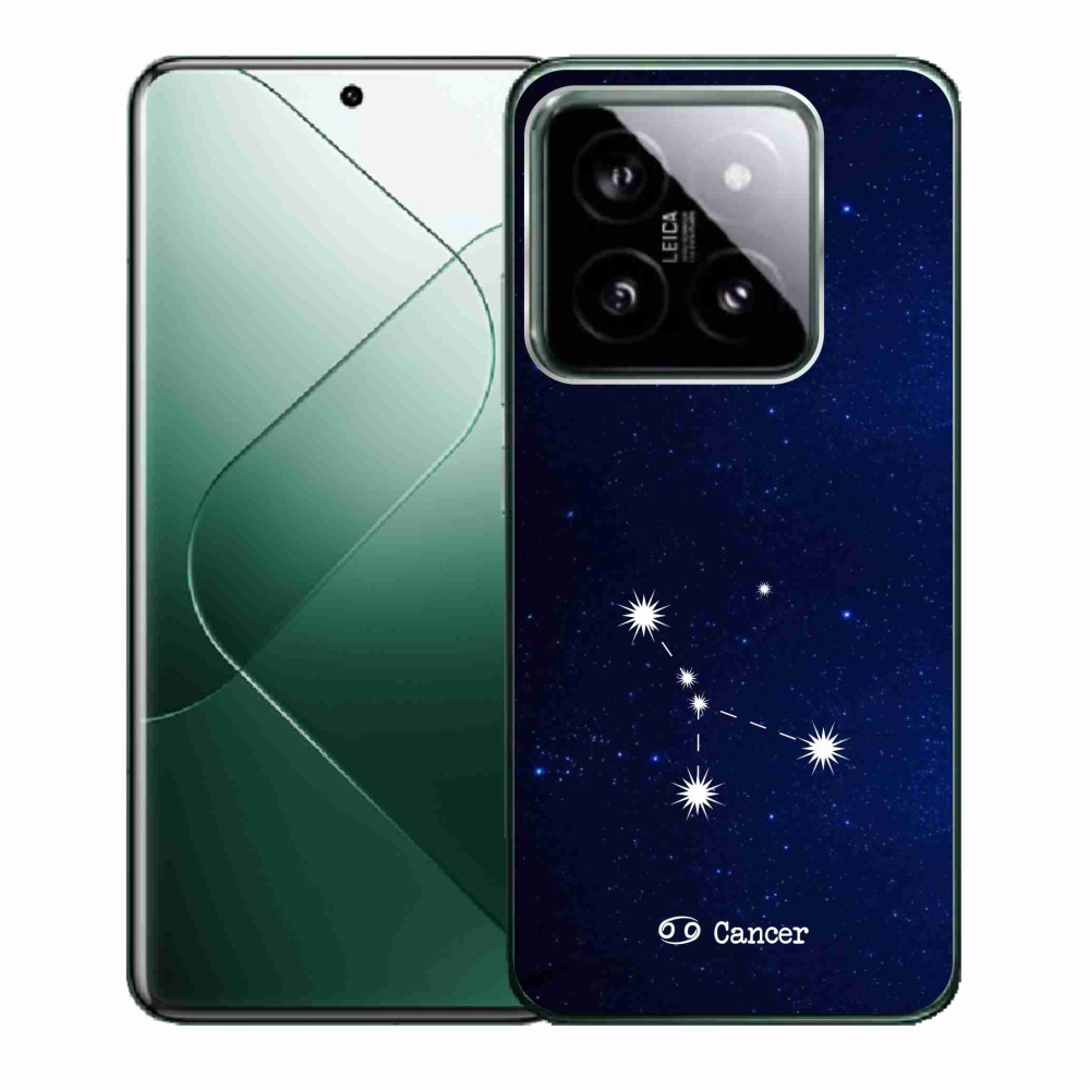 Gelový kryt mmCase na Xiaomi 14 - souhvězdí Raka