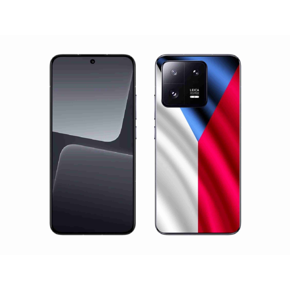 Gelový kryt mmCase na mobil Xiaomi 13 - česká vlajka