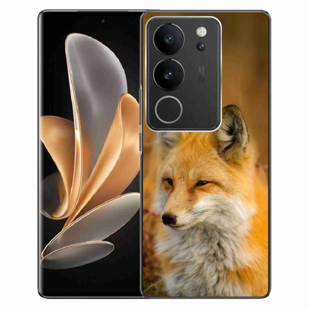 Gelový kryt mmCase na Vivo V29 5G - liška