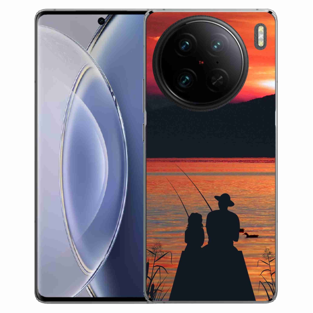 Gelový kryt mmCase na Vivo X90 Pro - rybaření 3