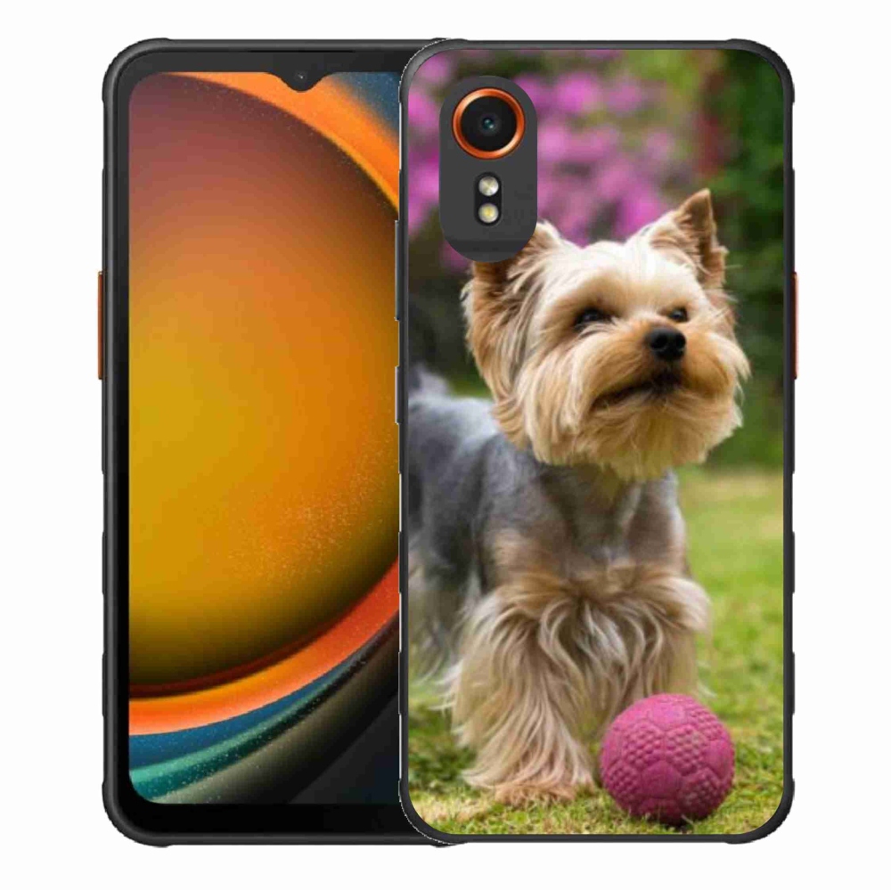 Gelový obal mmCase na Samsung Galaxy Xcover 7 - jorkšír 4