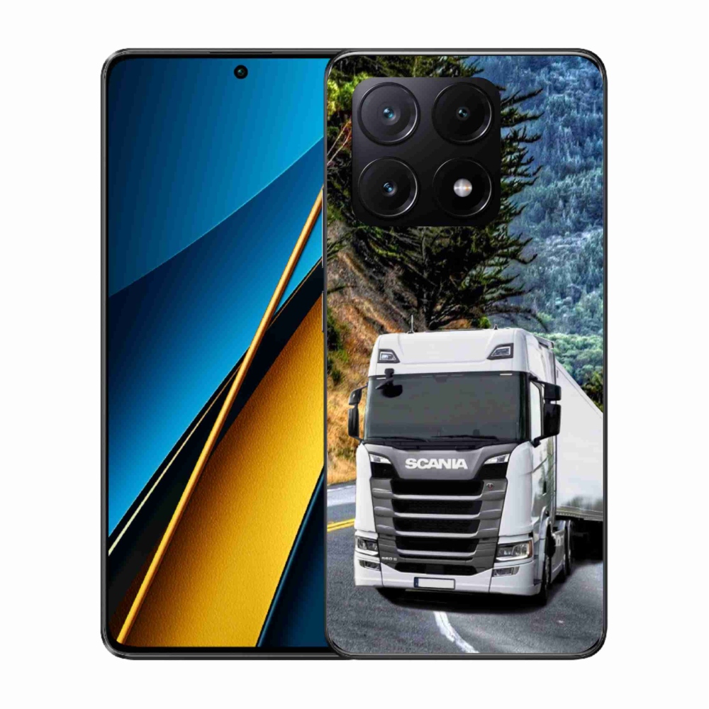 Gelový kryt mmCase na Xiaomi Poco X6 Pro 5G - kamion 1