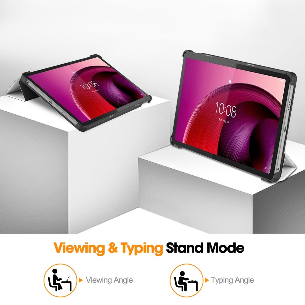 Print chytré zavírací pouzdro na Lenovo Tab M10 5G - kočka