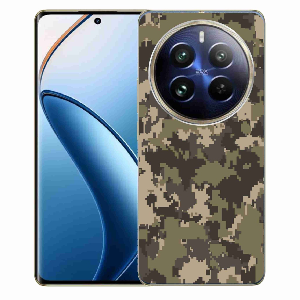 Gelový kryt mmCase na Realme 12 Pro 5G/12 Pro+ 5G - maskáčový vzor 12