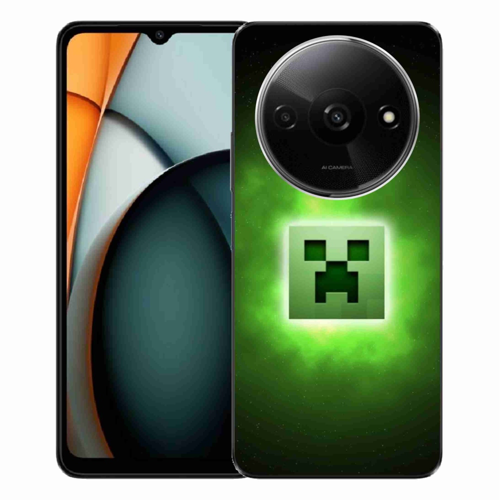 Gelový kryt mmCase na Xiaomi Redmi A3  - minecraft