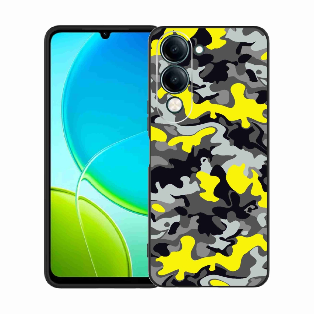 Gelový kryt mmCase na Vivo Y29s 5G - maskáčový vzor 6