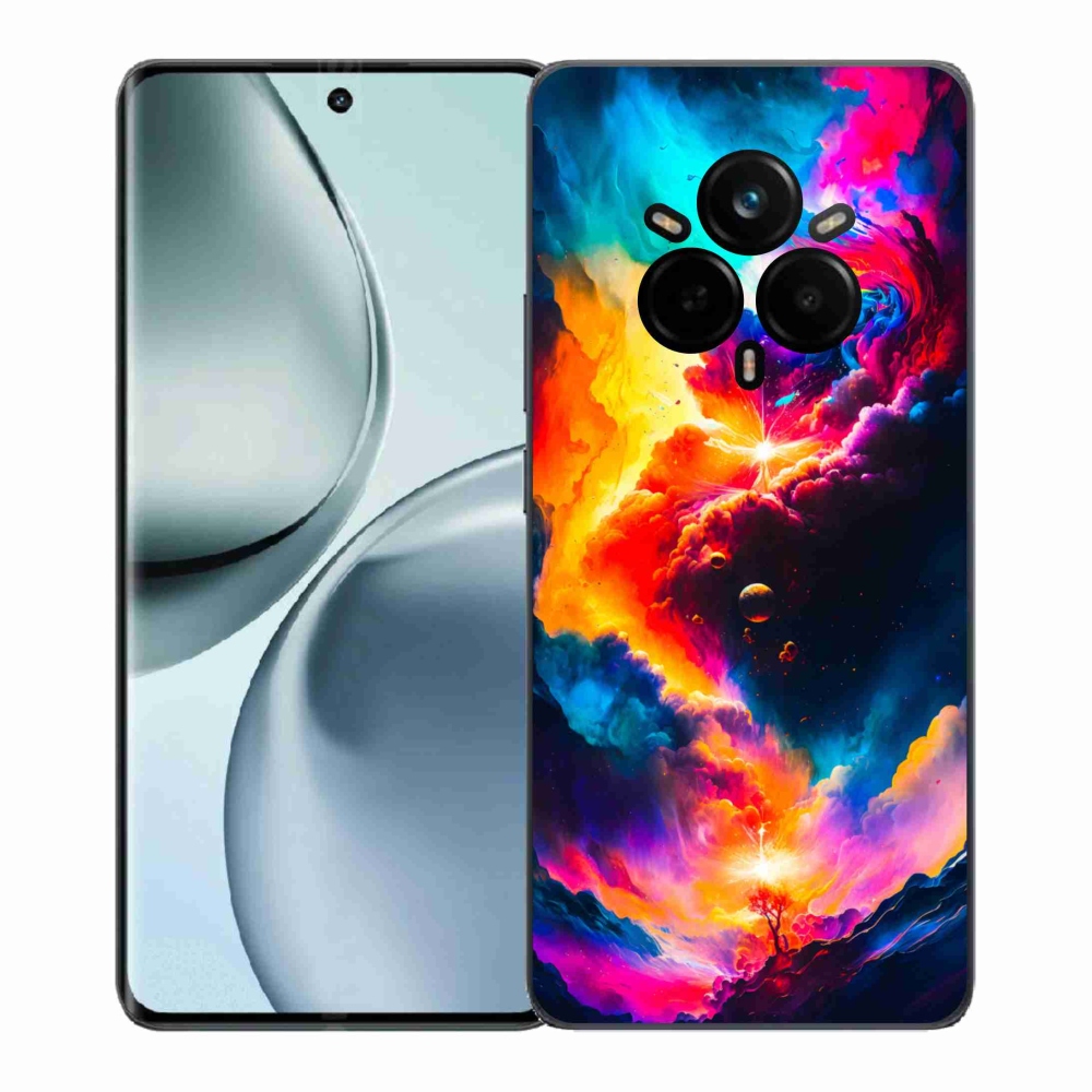 Gelový kryt mmCase na Realme 14 Pro+ 5G - abstraktní motiv