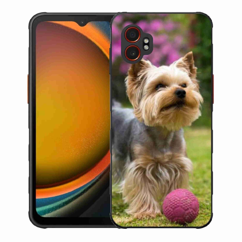 Gelový kryt mmCase na Samsung Galaxy Xcover 7 Pro - jorkšír 4