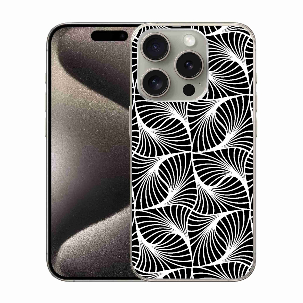 Gelový kryt mmCase na iPhone 15 Pro - abstrakt 14