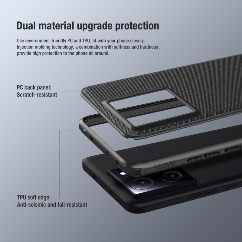 Nillkin Super Frosted PRO Zadní Kryt pro Xiaomi 13T/13T Pro Black