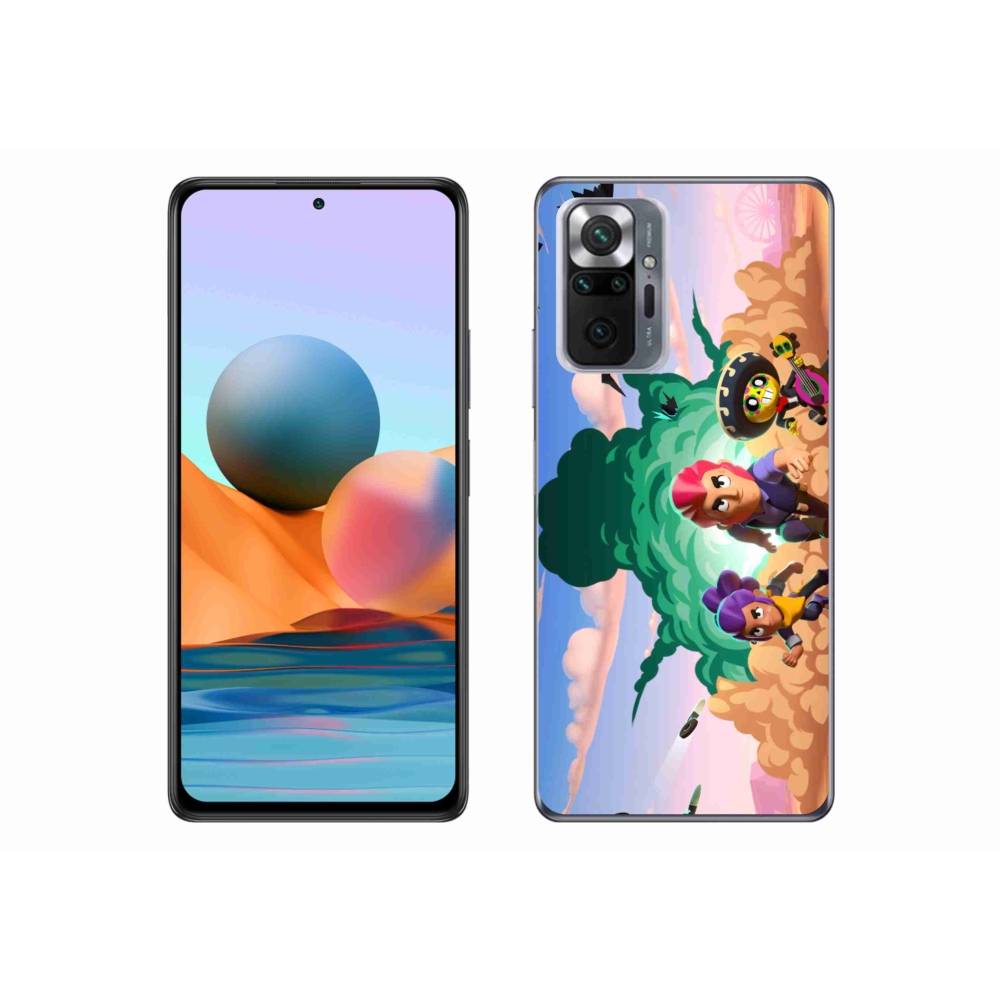 Gelový kryt mmCase na Xiaomi Redmi Note 10 Pro - brawl stars 1